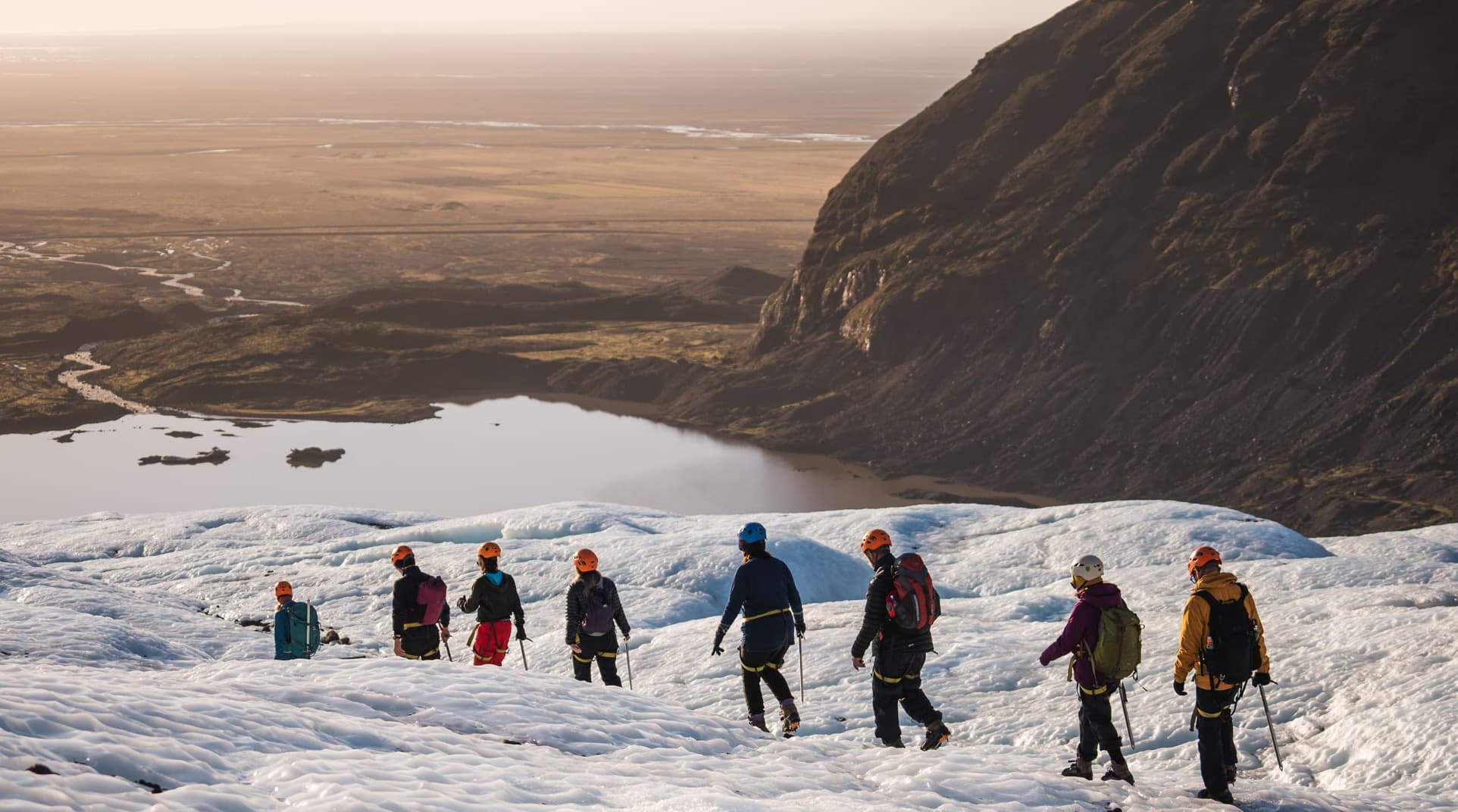 冰島夏季冰川健行