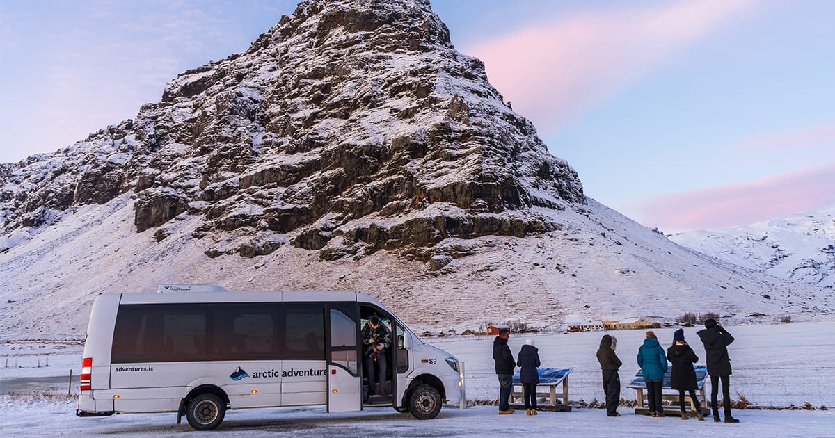 冰島小團旅行社四輪傳動車接駁