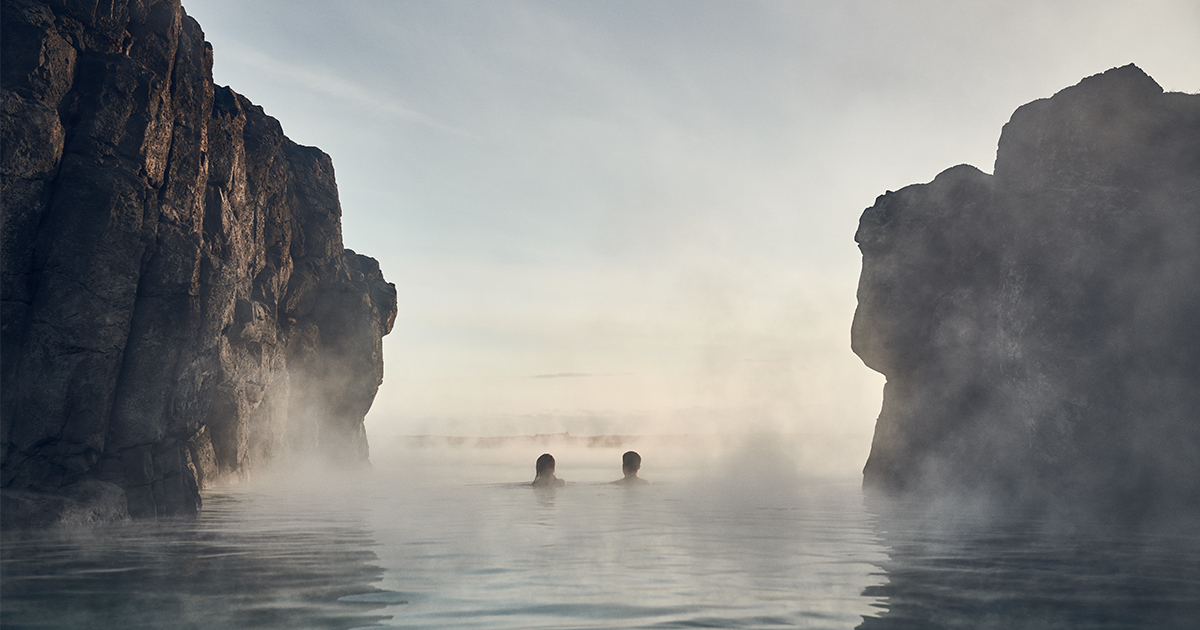 冰島蜜月天空溫泉探索