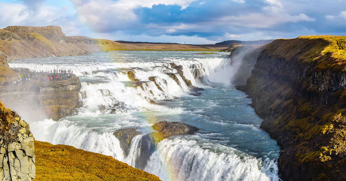 冰島蜜月愛情瀑布