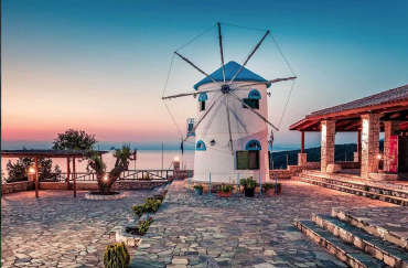 扎金索斯秘境風車餐廳