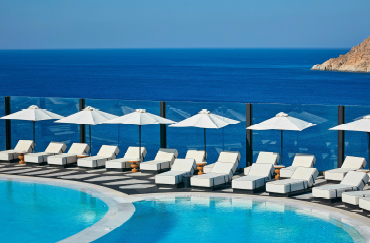 米克諾斯五星飯店泳池