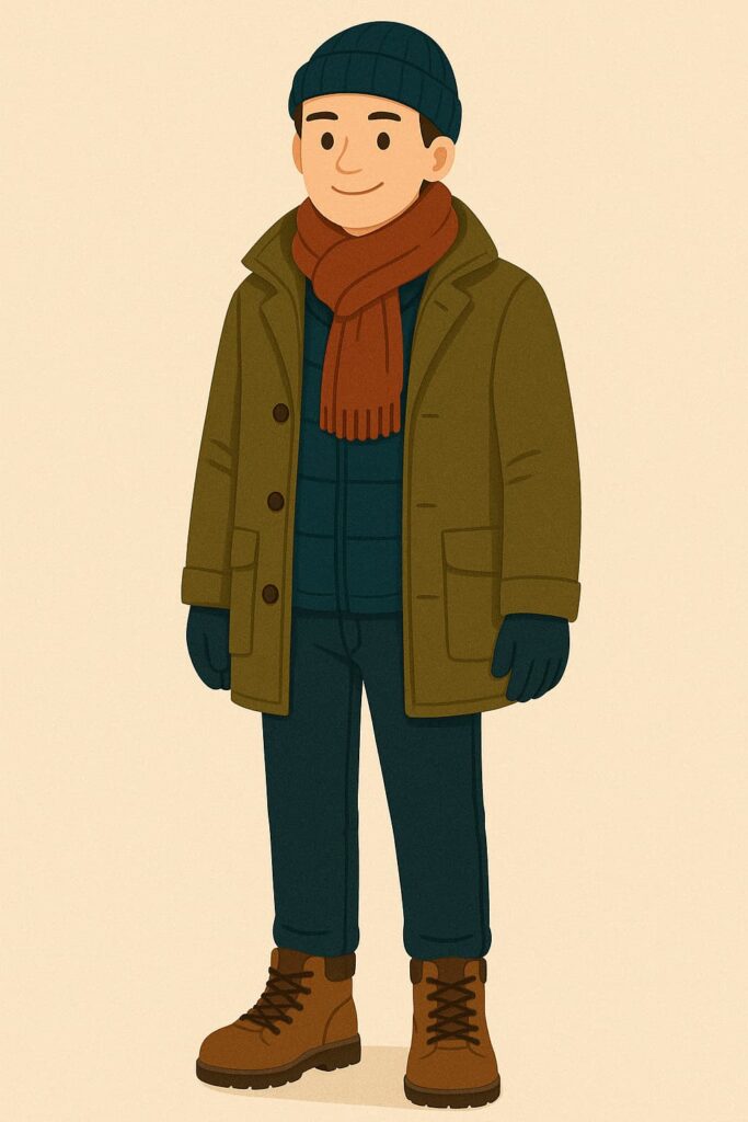 冰島時尚穿搭男