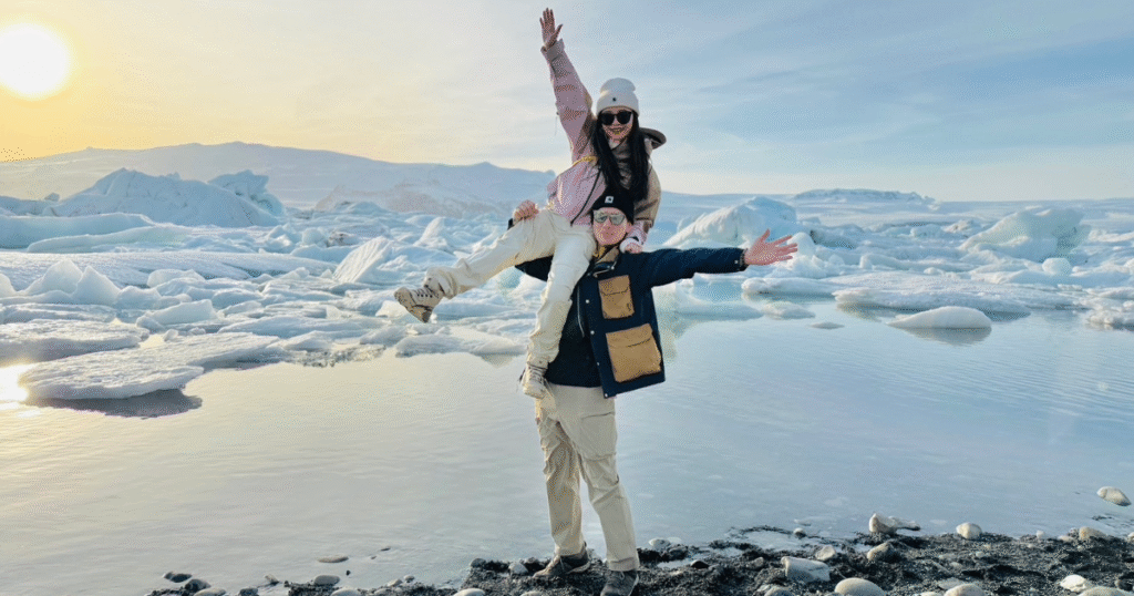 冬季冰島時尚穿著範例