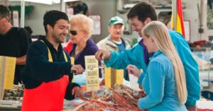 D4-1卑爾根漁獲市場