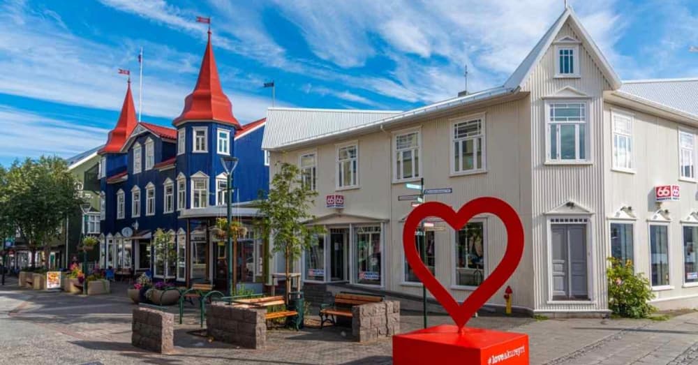 D4-2 冰島阿克雷里購物街