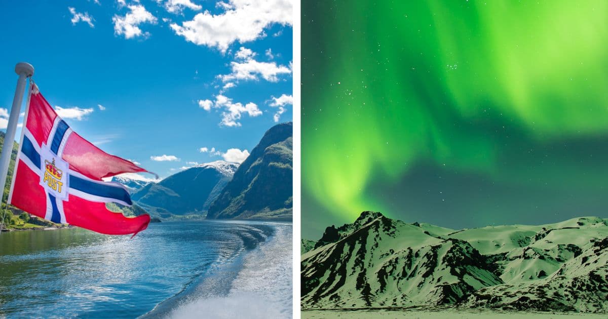 北歐夏季與冬季旅遊差異比較，夏季峽灣與長日照，冬季極光與雪景風貌